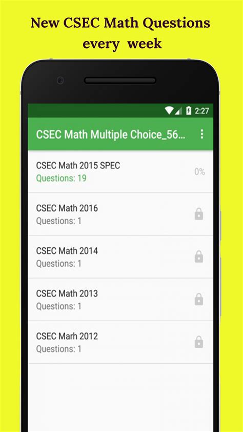 Image result for CSEC Math Multiple Choice Past Papers