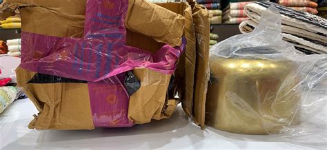 TrustBasket Marcel Metal Plant Container (Gold) | Heavy Duty High ...