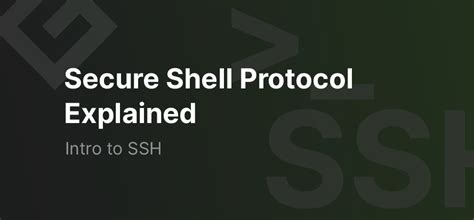 Image result for How to Get to Secure Shell