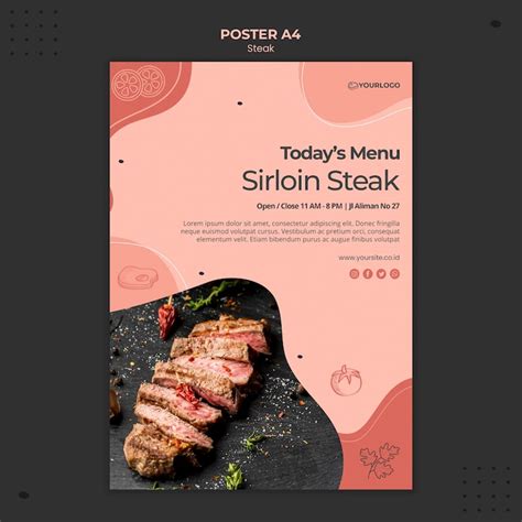 Beef poster PSD, High Quality Free PSD Templates for Download | Freepik