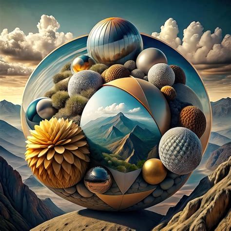 Illustration of planet earth with plants nature soil and rocks ...