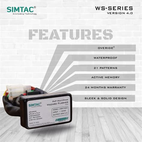 HONDA HORNET 160R | Compatible | Simtac | PNP Hazard Flasher / Adapter ...