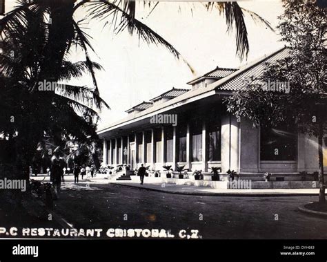 This photo shows Ralph Kreps at Coco Solo, Panama Canal. Coco Solo was ...