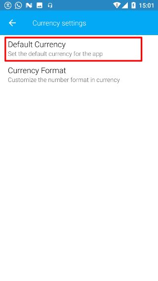 Android: Currency :: Biz Analyst Docs