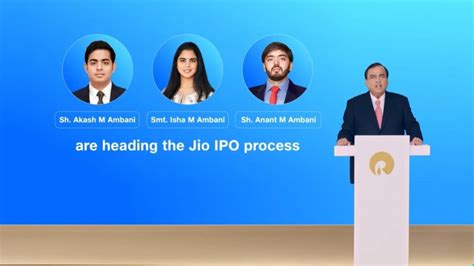 Jio To File For IPO With Sebi Today: Mukesh Ambani
