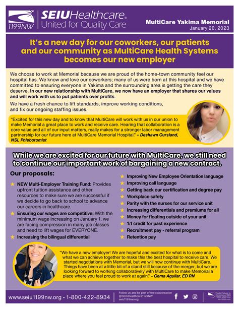 Yakima Valley Memorial Hospital Archives - SEIU Healthcare 1199NW