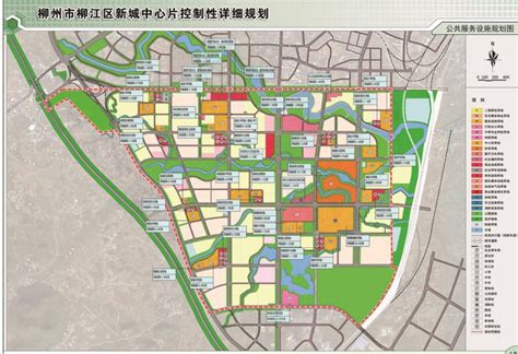柳江区新规划!柳江新城中心片将升级打造为城市副中心_片区