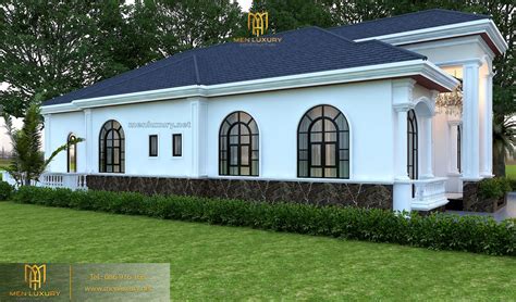 Home Design - Exterior Design - Neo Classical Style Villa - ML - Villa ...