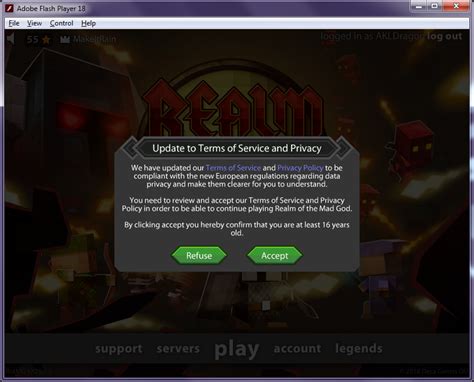 Now you have to be 16 years old to play RotMG - Game Discussion - Forum ...