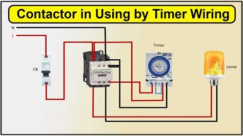 Image result for Delay Timer Connection On Contactors