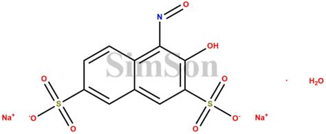 1-Nitroso-2-naphthol-3,6-disulfonic acid disodium salt hydrate | CAS No ...