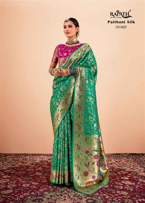 Rajpath Shailja Paithani Silk Sarees Collection