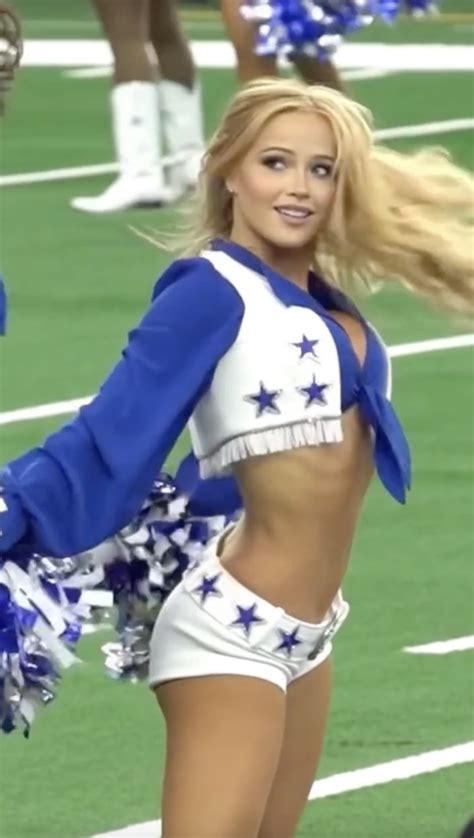 Stunning Dallas Cowboys cheerleader Kylie Dickson sends internet wild ...