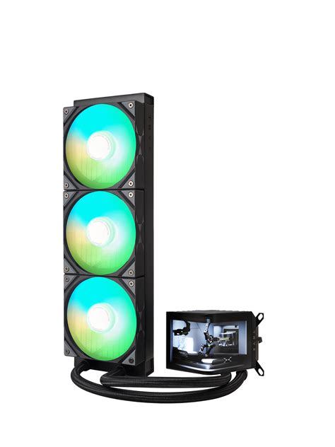 TRYX Panorama 280 ARGB 280mm AIO 6.5'' AMOLED Curved Screen 3D ...