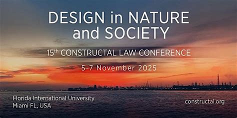 15TH CONSTRUCTAL LAW CONFERENCE (CLC2025), Florida International ...