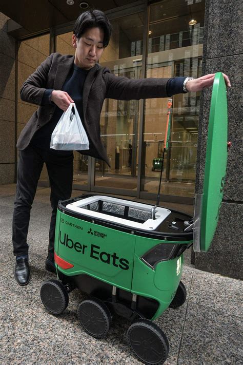 Uber Eats starts robot deliveries in Tokyo | The Straits Times