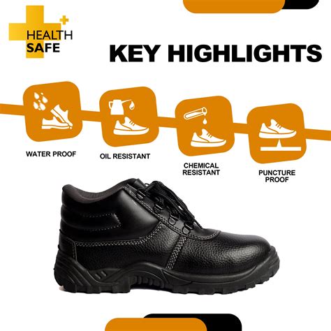 Buy High Ankle Safety Shoes for Men Online 50% Off – Robustt