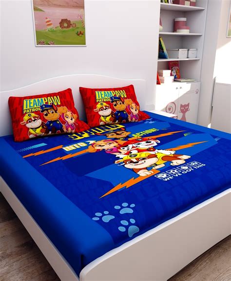 Paw Patrol Kids Cotton Bedsheet Set – 274x274CM | Athom Living