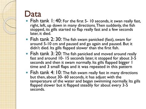 Image result for Scientific Method Fish Graph