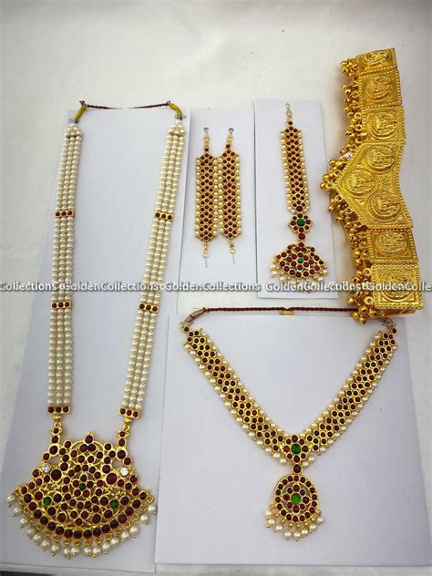 Bharatanatyam Dance Jewelry Sets by GoldenCollections BDS-010 – Golden ...