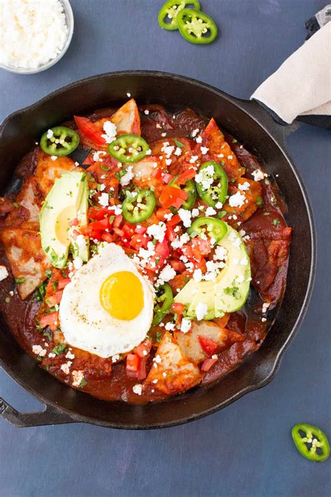 Chilaquiles Rojos with Ancho Chili Sauce - Recipe - Chili Pepper Madness