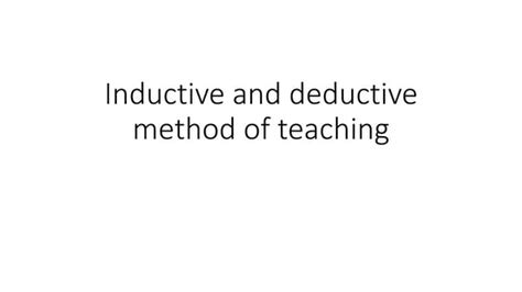 Deductive Method Teaching 的图像结果