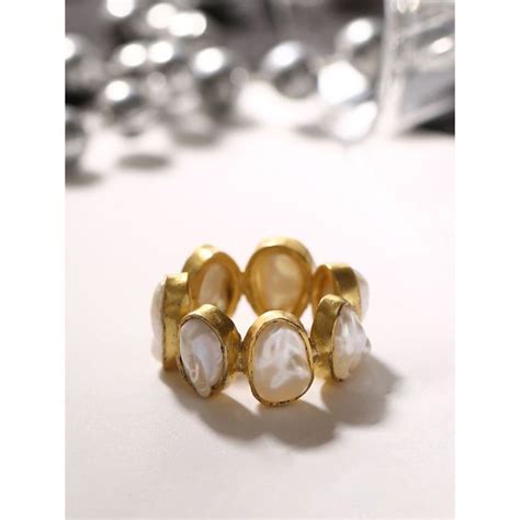 Buy Mitali Jain Charlotte Gold Pearl Band Online
