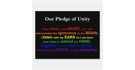 Image result for Unity Pledge Card