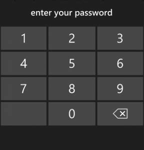 Image result for Windows 8 Passcode Lock