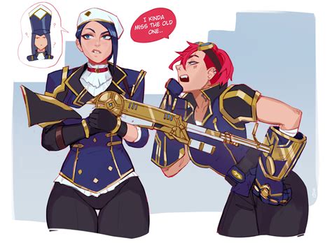 Arcane Caitlyn | Danbooru