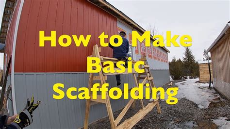 Image result for How to Build Simple Scaffolding