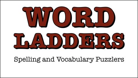 Word Ladder Week 的图像结果