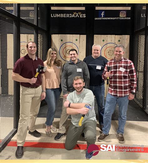 SAI attends WTS Pittsburgh’s second annual Axe Throwing Fundraiser ...