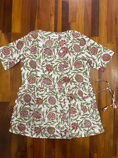 Hand Block Printed Jaipur Cotton Tops for Women – Southloom.com ...