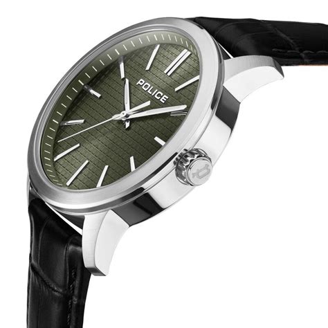 Buy Online Police Grey Dial Black Strap Analog Watch for Men ...