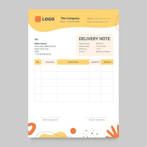 Image result for Collection Note Template