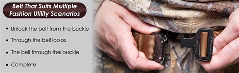 Buy Brajin Tactical Belt, Military Style Rigger 1.5 Inches Nylon ...