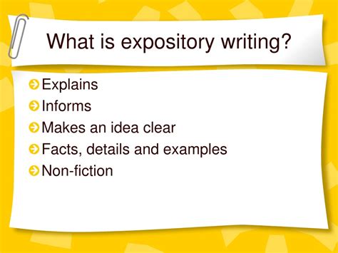 PPT - Expository Writing PowerPoint Presentation, free download - ID:660188