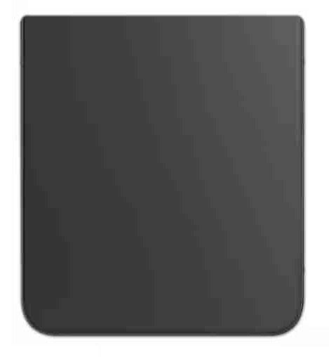 Back Panel Glass for Samsung Galaxy Z Flip 4 Graphit Black- Zeespares ...