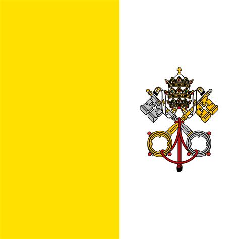 Vatican City Flag [EPS-PDF] - Coat of Arms