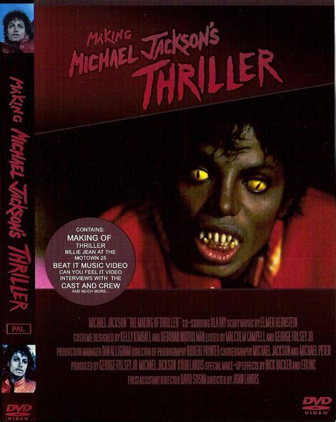 michael jackson Making of Thriller DVD