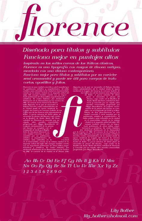florence font free download