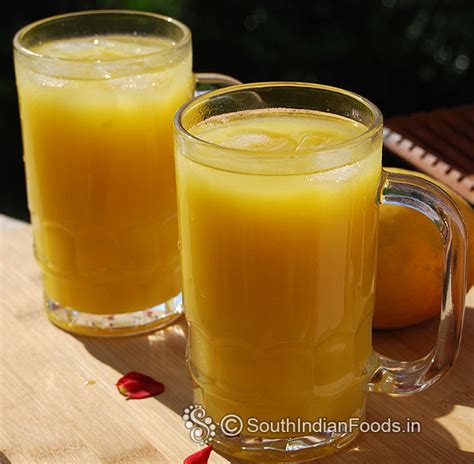 Mango Frooti-How to make at home-Step by step photos