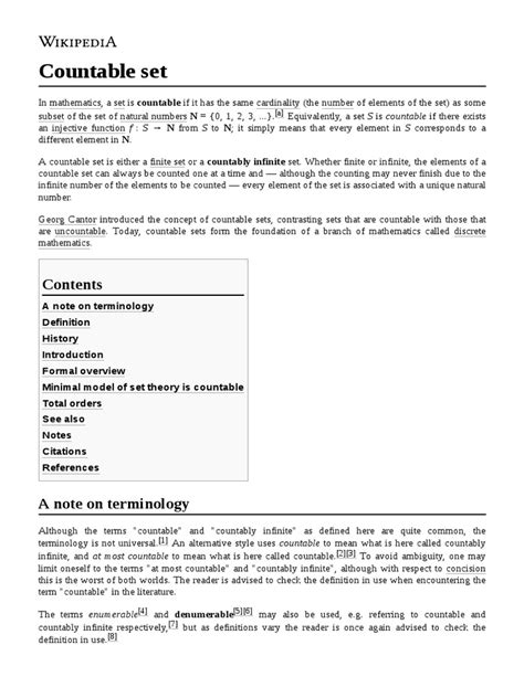 Image result for Countable Sets Math