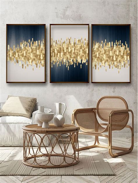 Artsense Set of 3 Paintings for wall decoration Abstract wall painting ...