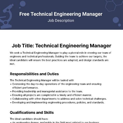 Image result for Engineering Manager Job Description Examples