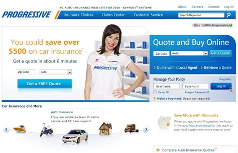 Image result for Progressive Insurance Website