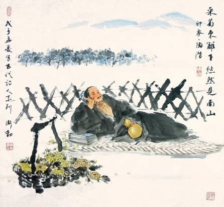 采菊东篱下，悠然见南山-中国诗歌网