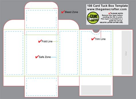 Printable Box Card Templates 的图像结果