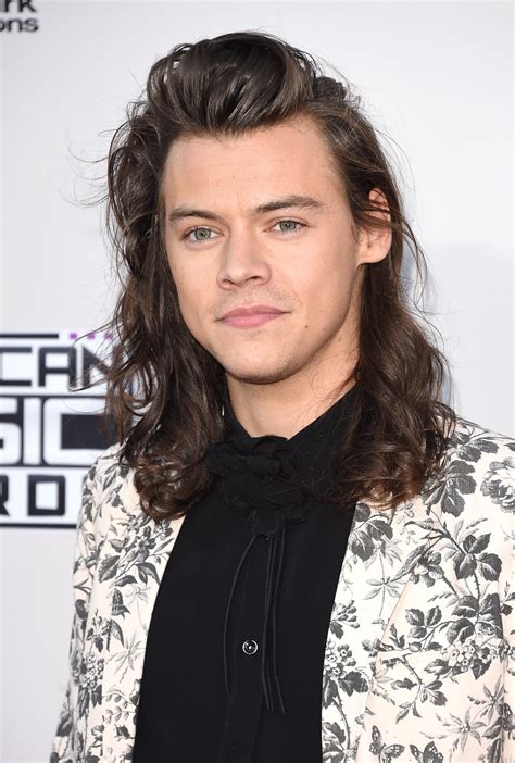Harry Styles Hair at American Music Awards 2015 | POPSUGAR Beauty